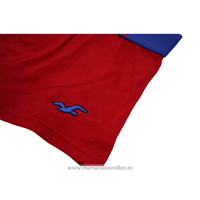Boxer Hollister Hombre Rojo